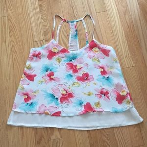 👚MY STAR - made in Italy, flowered cami